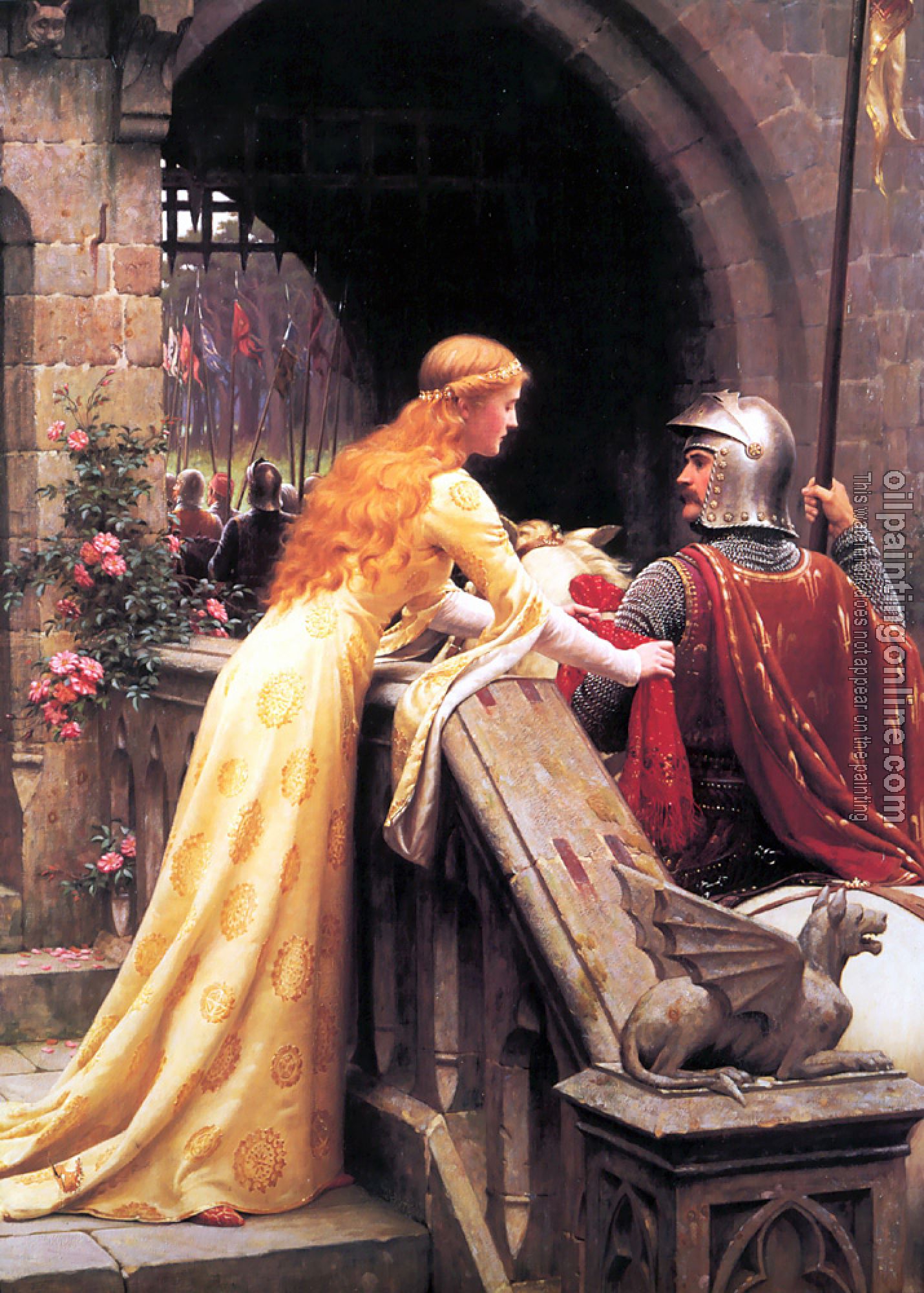 Edmund Blair Leighton - God Speed